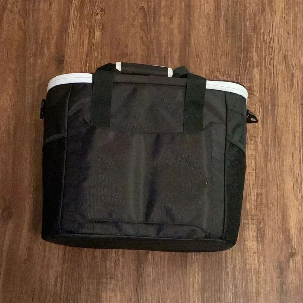 Las Vegas Raiders Insulated Cooler Tote Bag 28-Can New - Picture 3 of 8